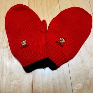Ralph Lauren Polo toddler gloves
